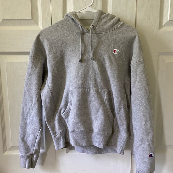 Champion Gray Hooded sweatshirt - Picture 2 of 4